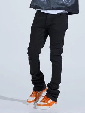 Pheelings DISTRESSED STACKED DENIM size 28